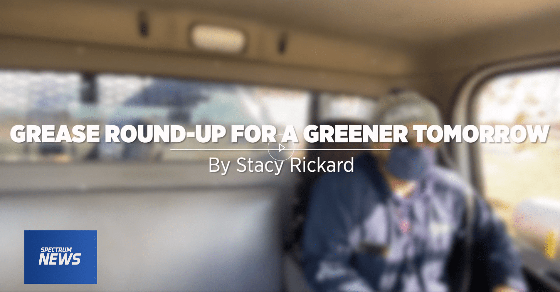 Grease Round-UP for a greener tomorrow